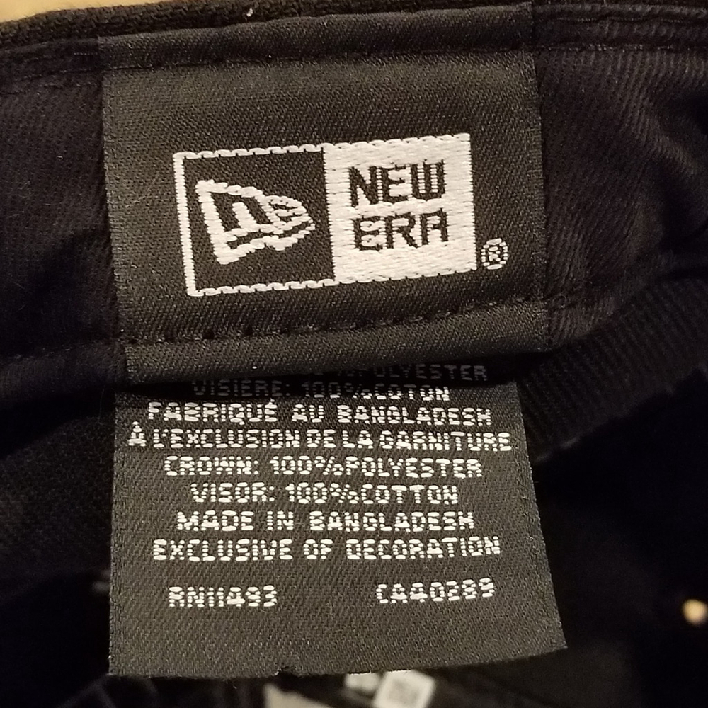 Los Angeles Dodgers Hat New Era 7 1/8 Fitted Black Brown Corduroy Bill All Star - Picture 10 of 12